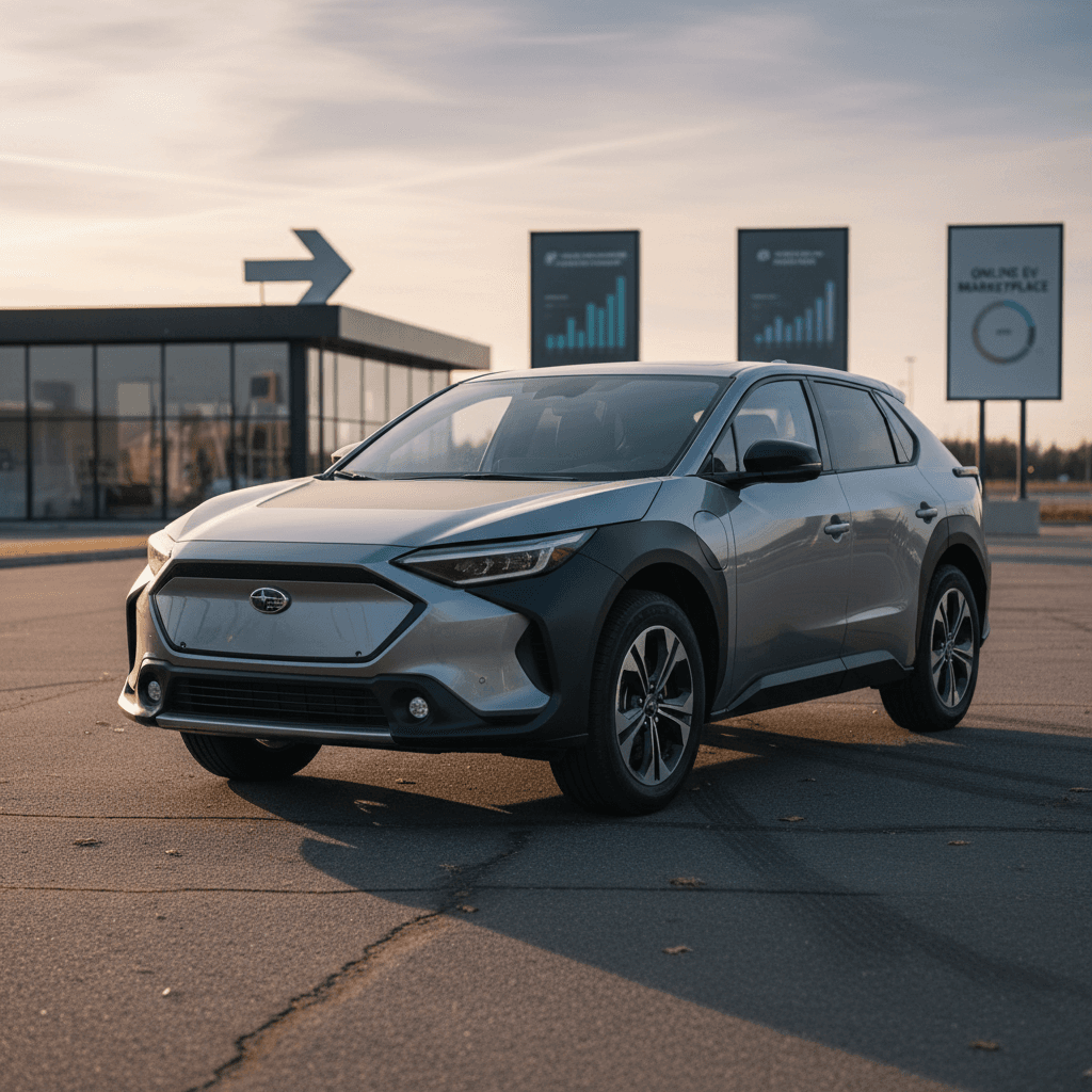 Where to Sell a Used Subaru Solterra in 2025 (and Get What It’s Worth)