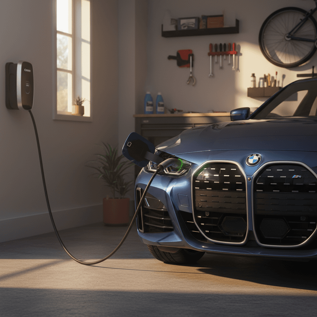 How to Charge a BMW i4 at Home: Complete 2025 Owner’s Guide
