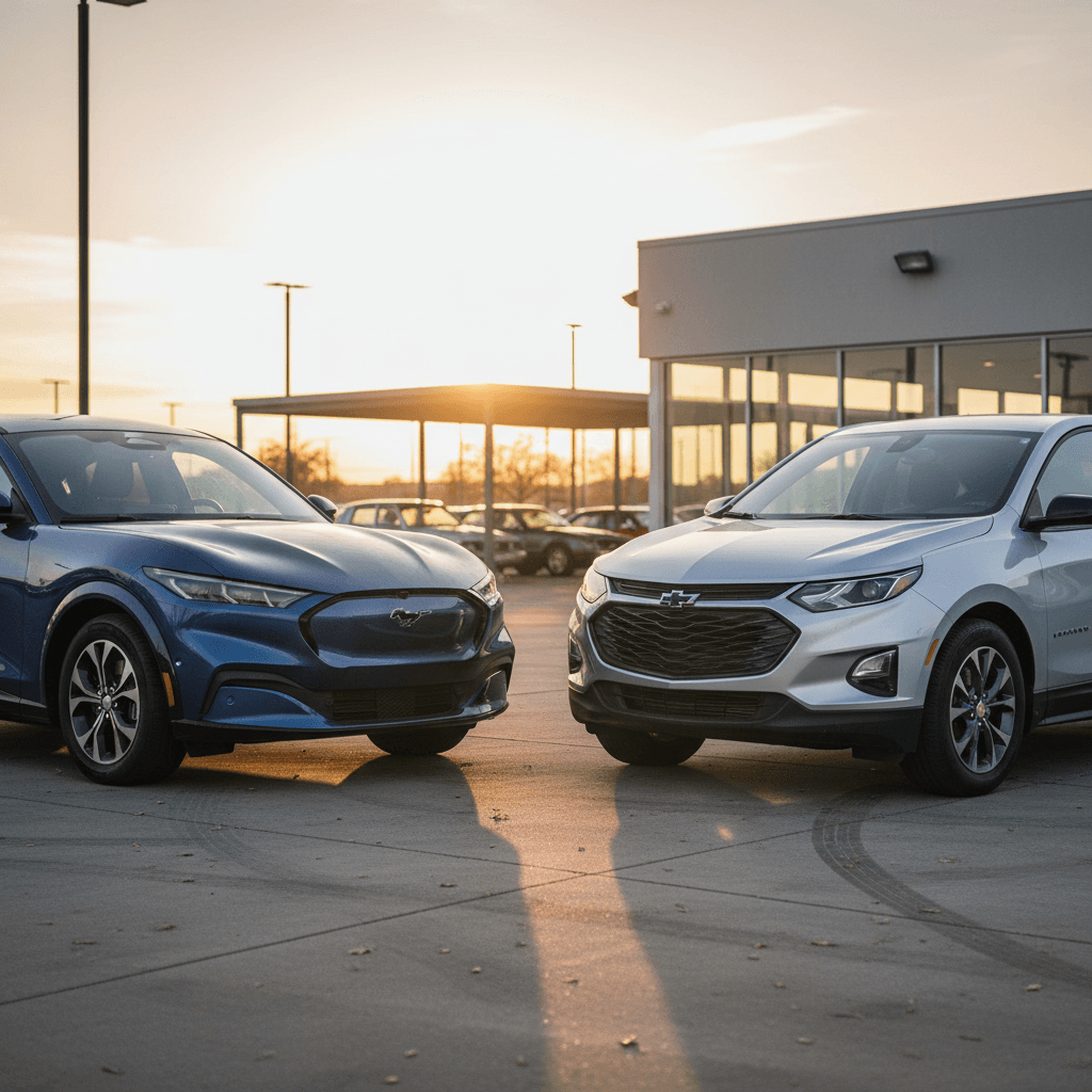 Used Ford Mustang Mach-E vs Chevrolet Equinox EV: 2026 Comparison Guide