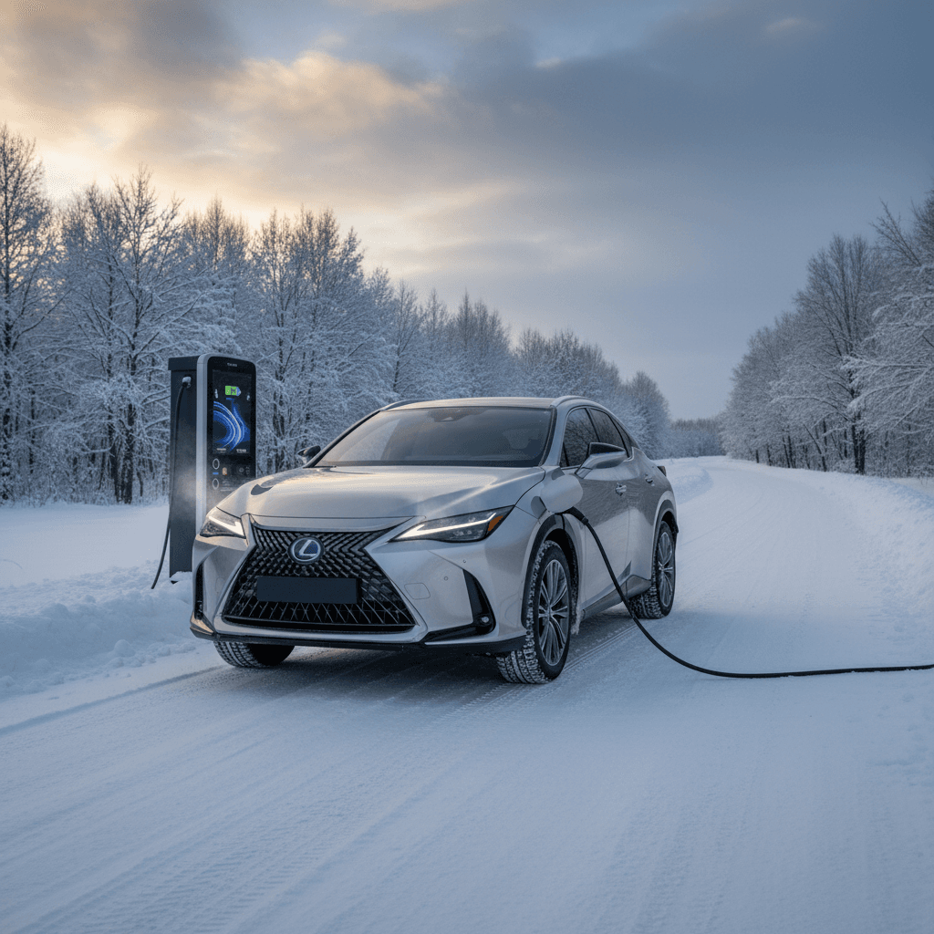 Lexus RZ 450e Range in Cold Weather: What You Can Really Expect