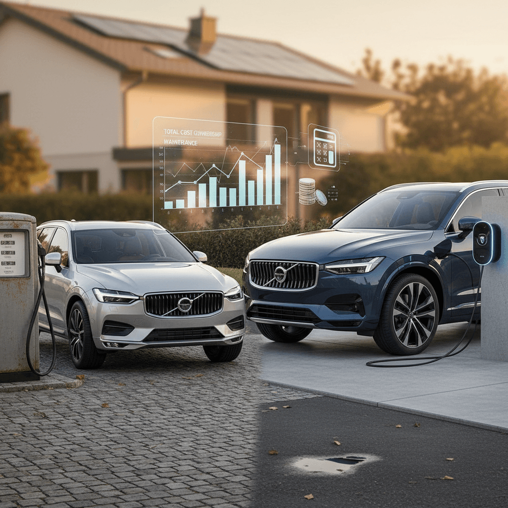 Volvo XC60 vs Volvo EX90: Total Cost of Ownership Breakdown