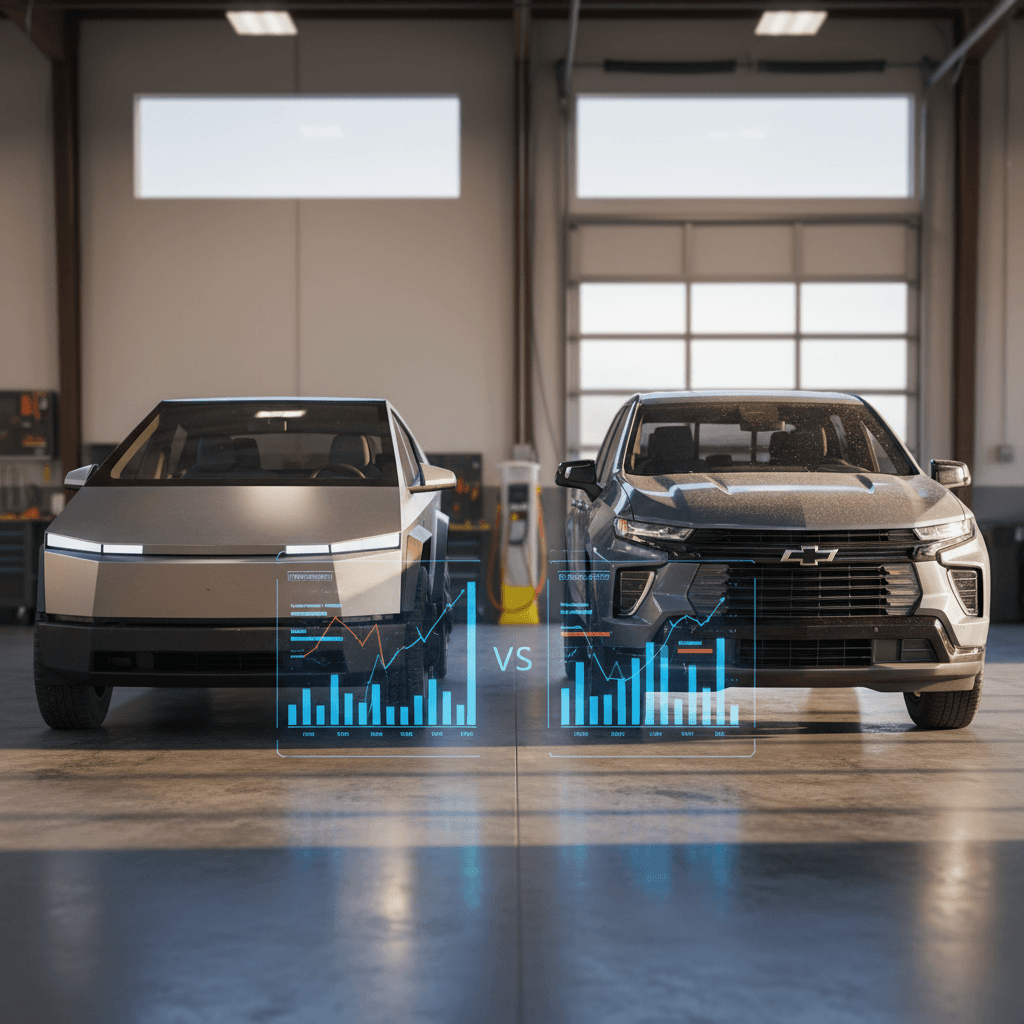 Used Tesla Cybertruck vs Chevy Silverado EV: 2026 Buying Comparison