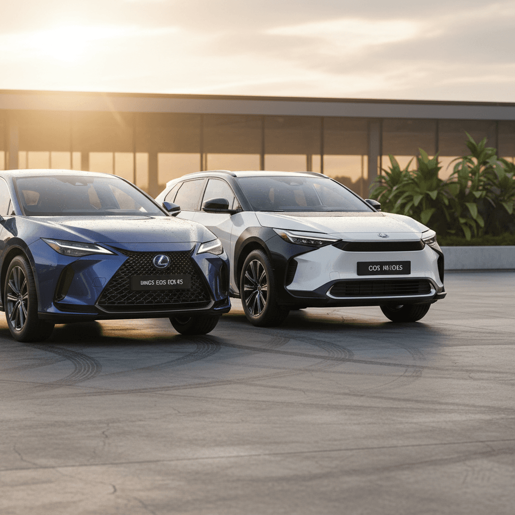 Lexus RZ vs Toyota bZ4X: Which Electric SUV Is Right for You?