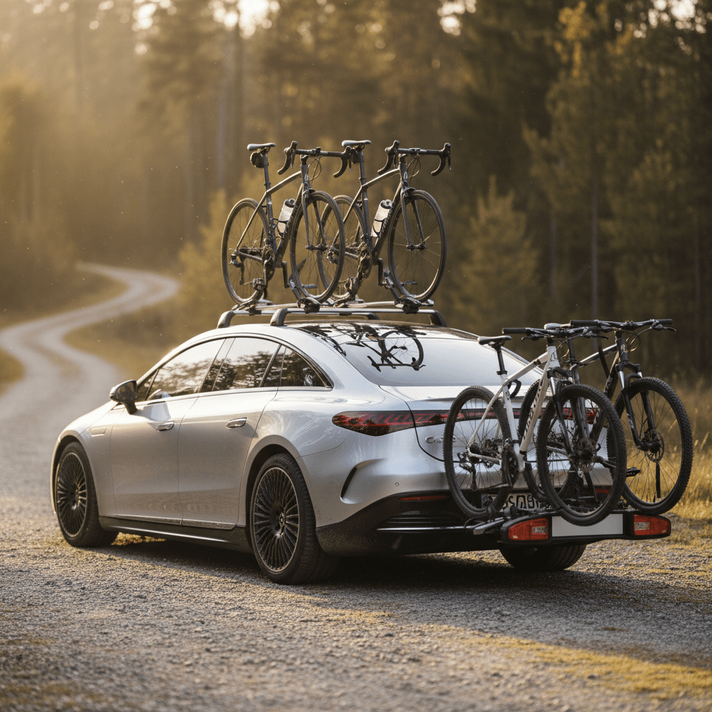 Mercedes EQS Bike Rack Options: Hitch, Roof, and Trunk Explained
