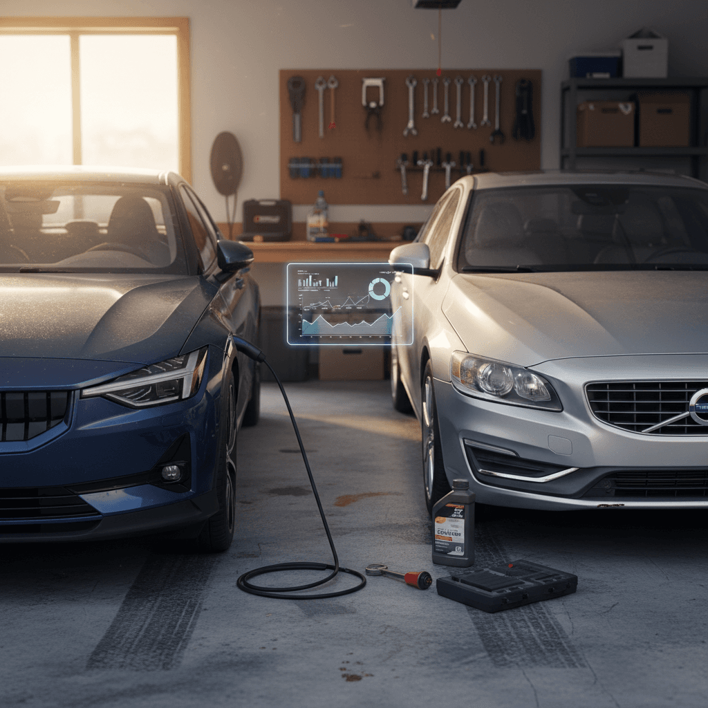 Polestar 2 Total Cost of Ownership vs a Comparable Gas Car