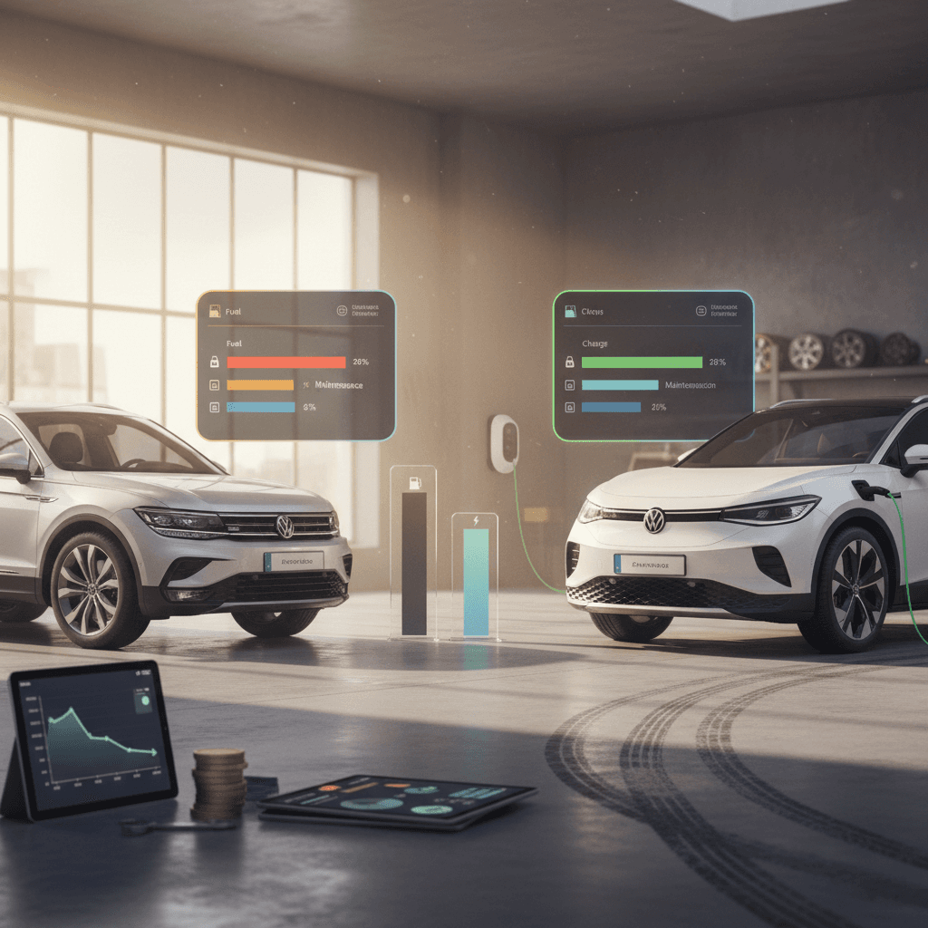 Volkswagen Tiguan vs. Volkswagen ID.4: Total Cost of Ownership Breakdown