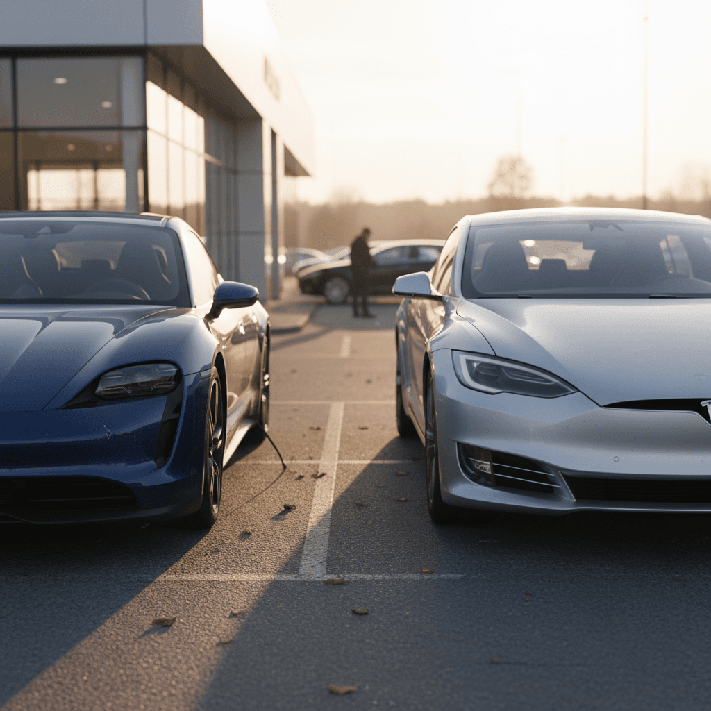 Used Porsche Taycan vs Tesla Model S: Complete 2026 Comparison