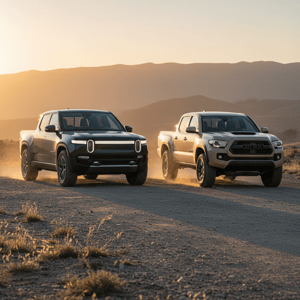 Rivian R1T vs Toyota Tacoma: Which Should You Buy in 2025?