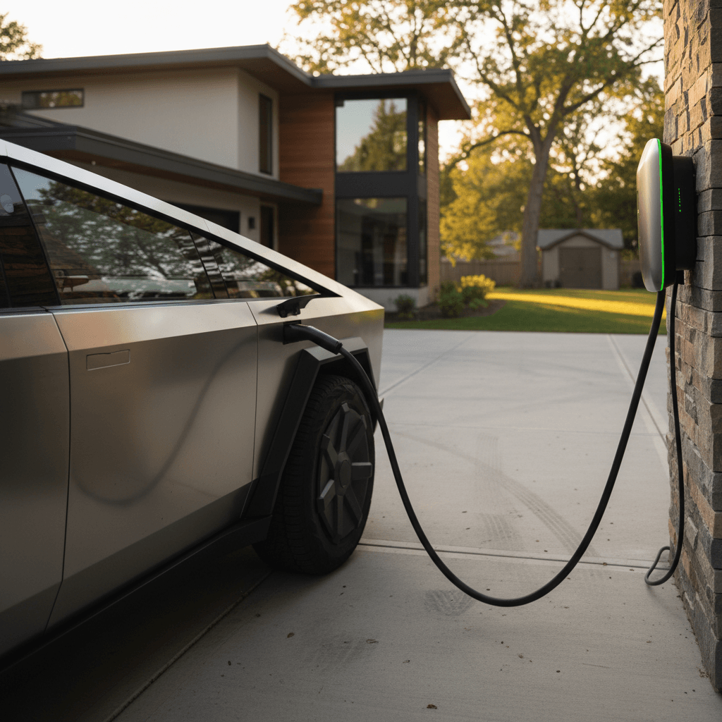 How to Charge a Tesla Cybertruck at Home: Complete 2026 Guide
