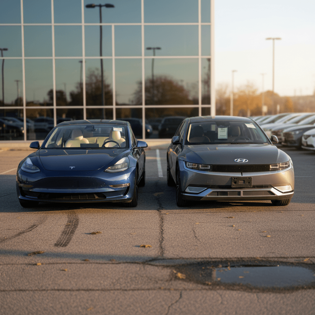 $25,000 Tesla Model 3 vs $25,000 Hyundai Ioniq 5: Which Used EV Wins?