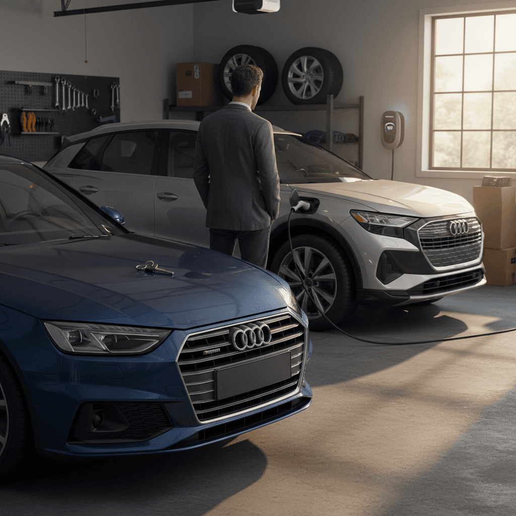 Audi A4 Owner Switches to Audi Q4 e-tron: Honest Review