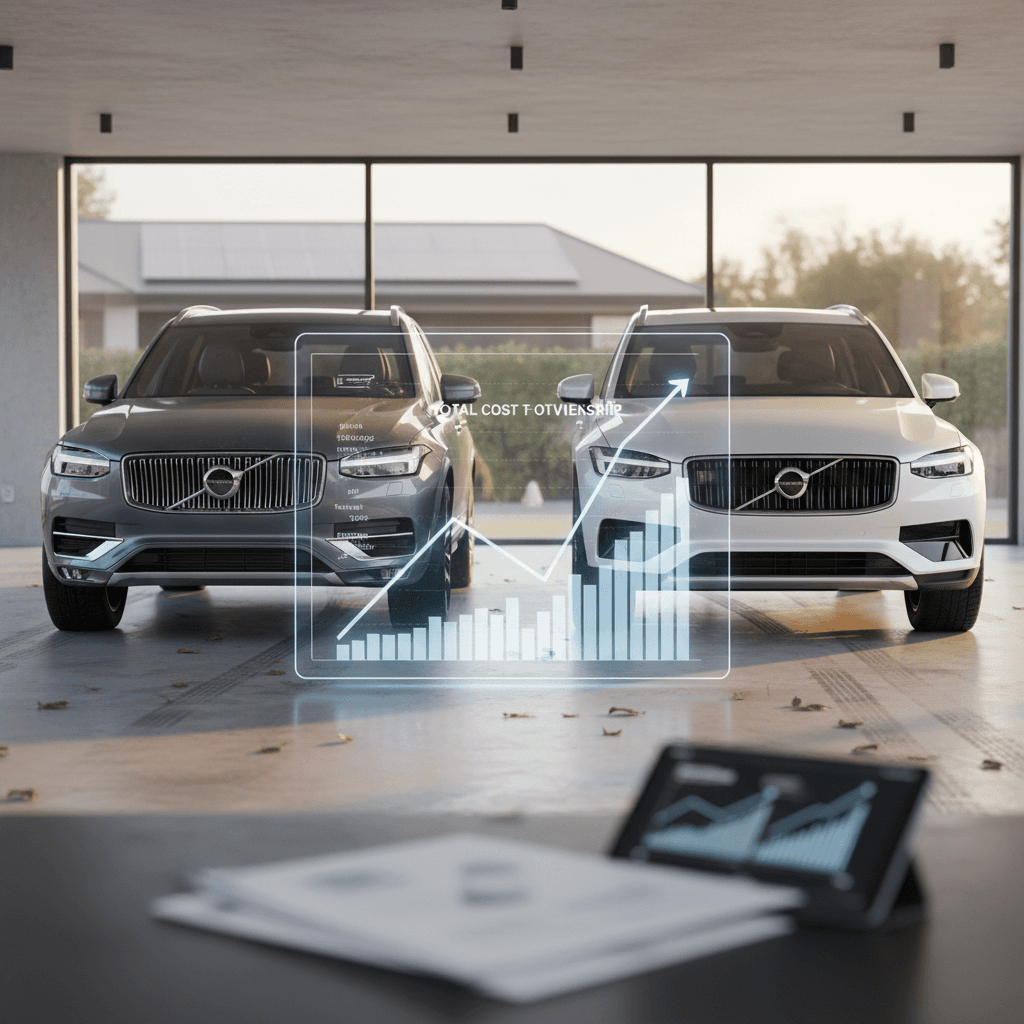 Volvo XC90 vs Volvo EX90: Total Cost of Ownership Comparison