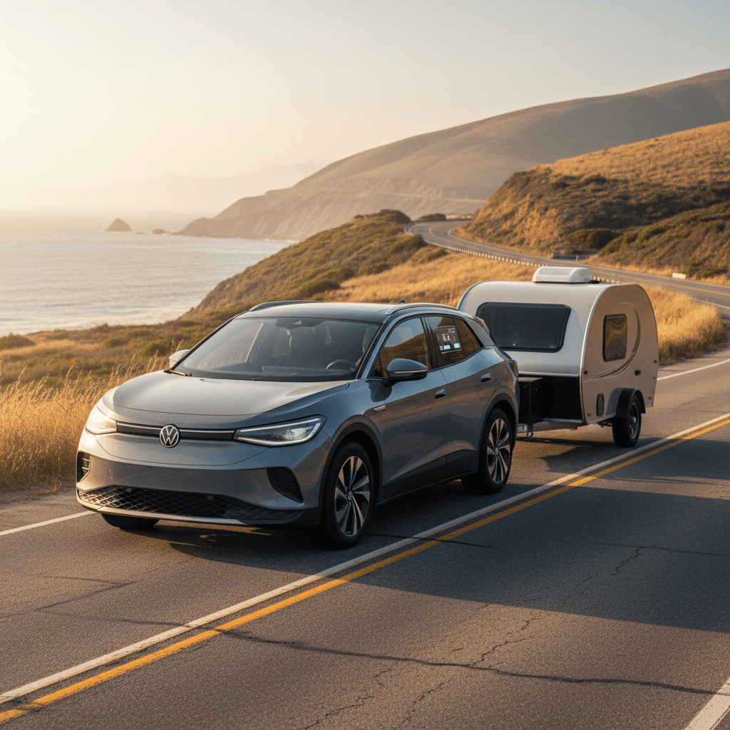 Volkswagen ID.4 Towing Capacity and Real-World Range Loss Guide