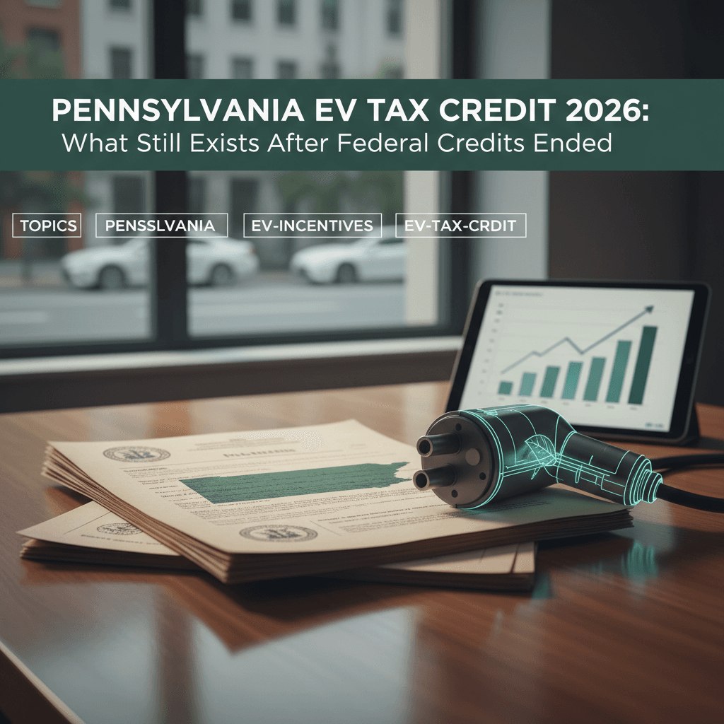 Pennsylvania EV Tax Credit 2026: What Still Exists After Federal Credits Ended