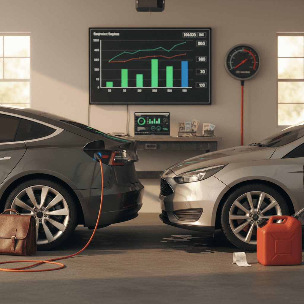 EV vs Gas: True Cost of a 100‑Mile Daily Commute in 2025
