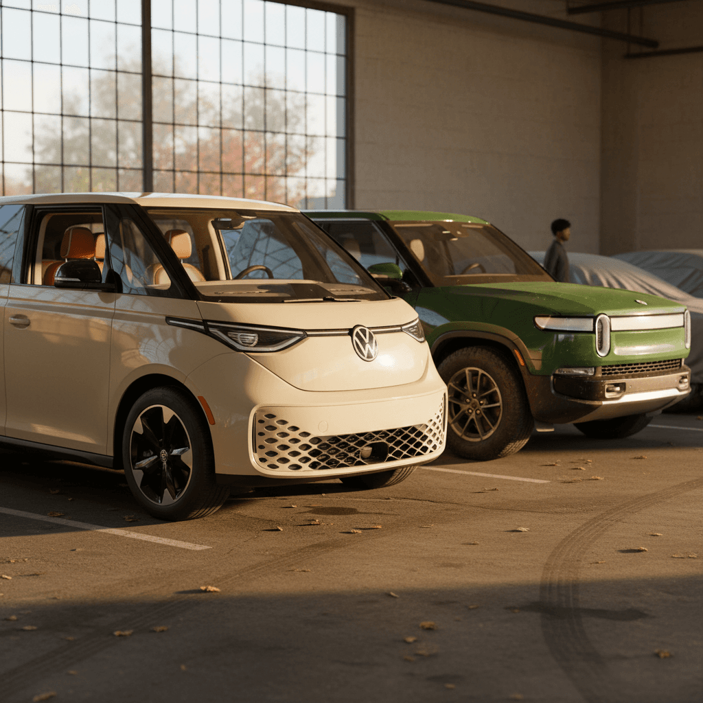 Used Volkswagen ID. Buzz vs Rivian R1S: Head-to-Head Comparison for 2026