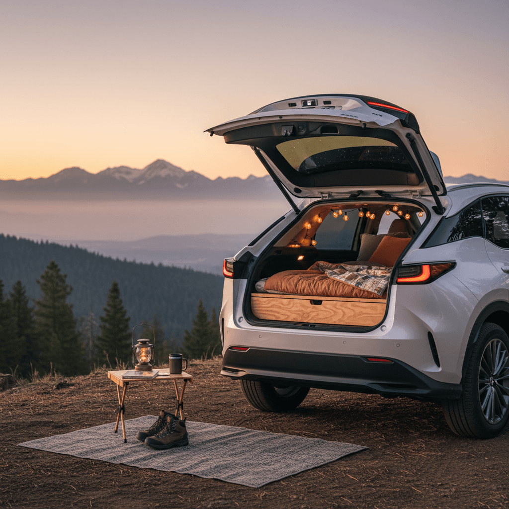 Can You Sleep in a Lexus RZ 450e? Car Camping & Comfort Guide