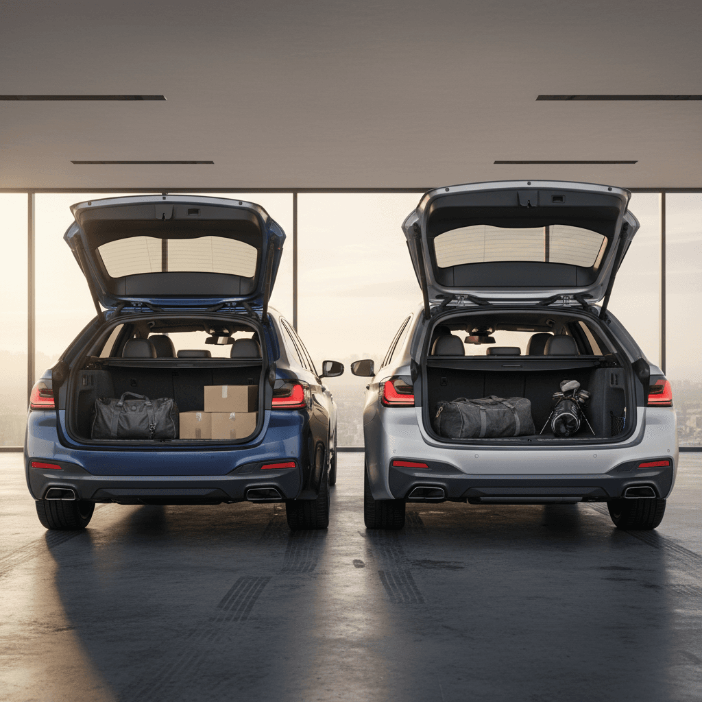 BMW i5 Cargo Space With Seats Down: Sedan vs Touring Explained