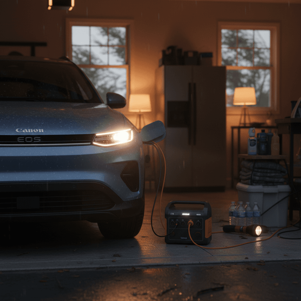 EV Hurricane Preparedness: Using Your Electric Car in a Power Outage