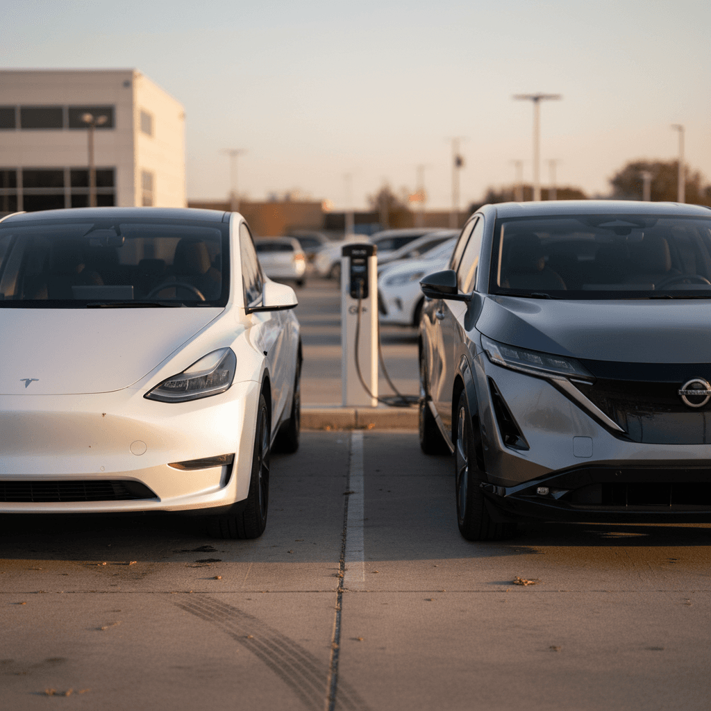 Used Tesla Model Y vs Nissan Ariya: 2026 Buyer’s Comparison