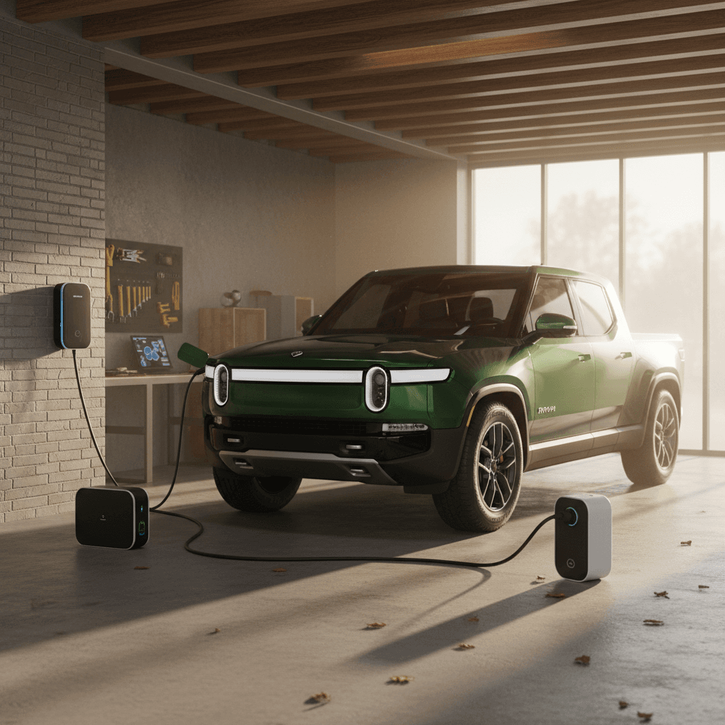 Best Home Chargers for the Rivian R1T in 2026: Complete Guide