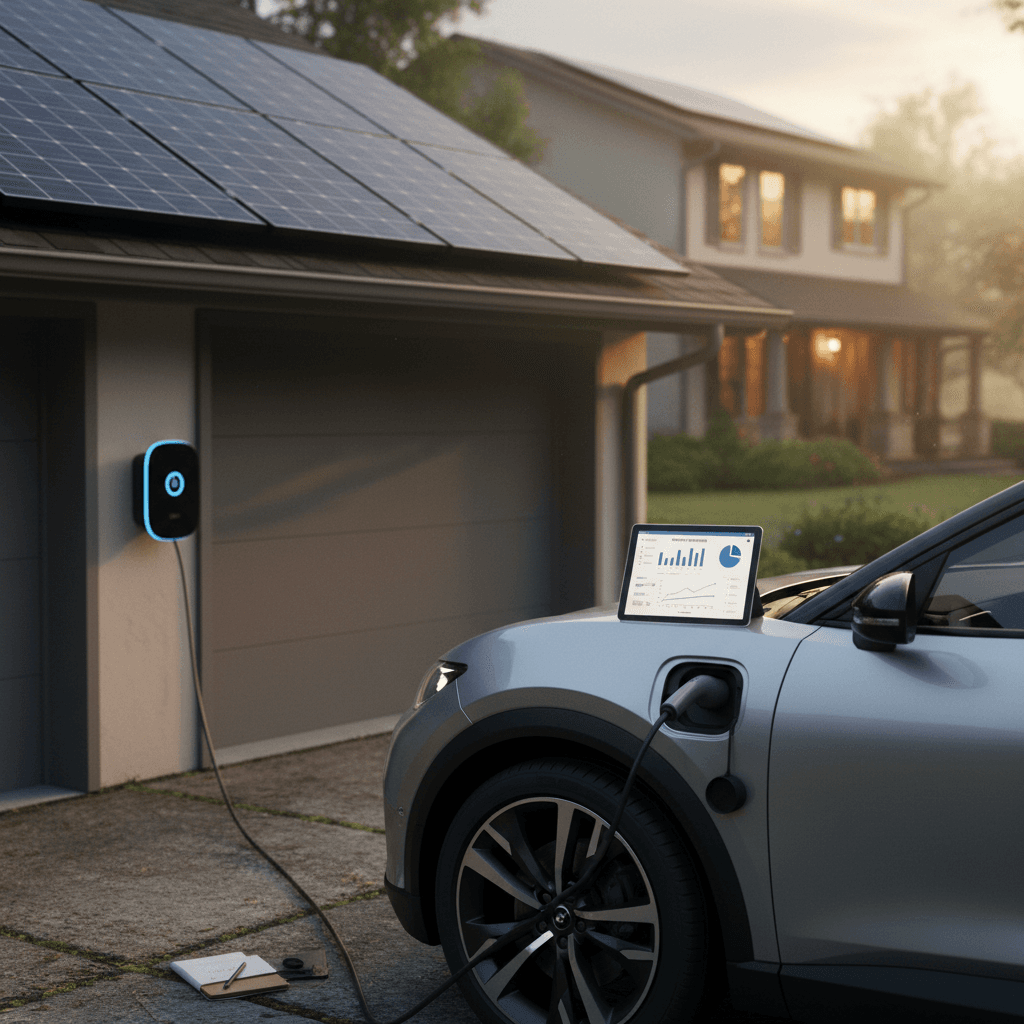 Solar Panel EV Charging Savings Calculator: Simple Guide & Formulas