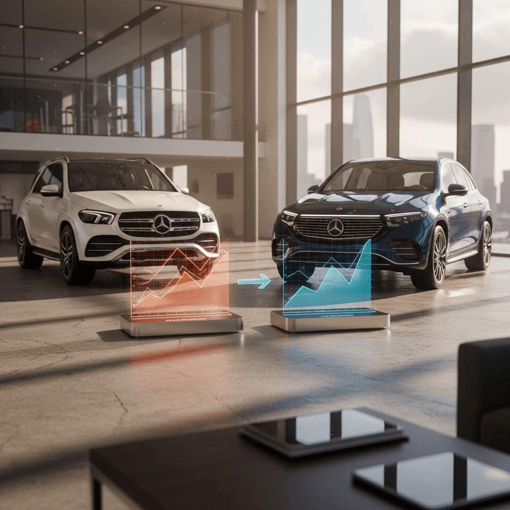 Mercedes GLE vs Mercedes EQS SUV: Total Cost of Ownership Explained