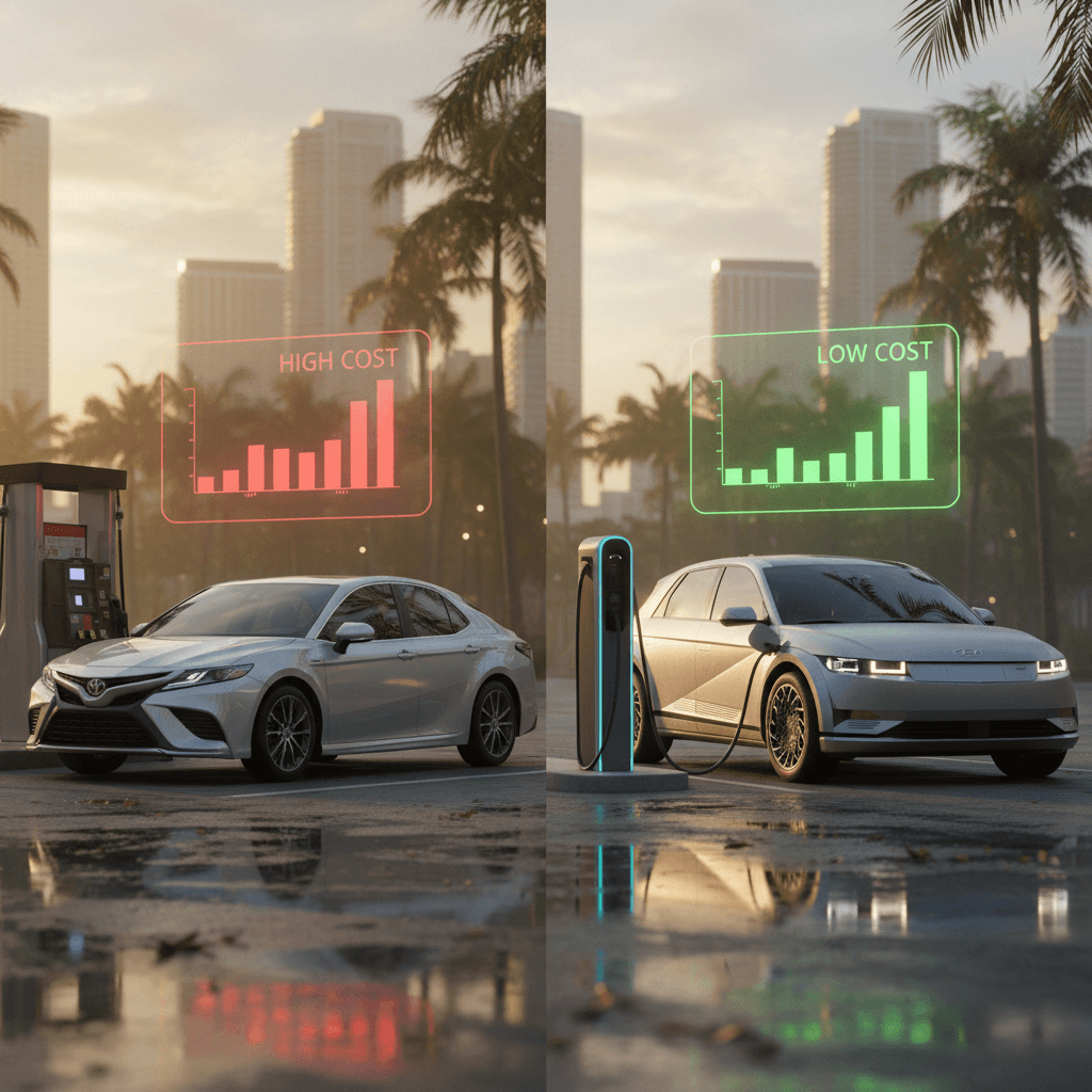 Gas Prices vs EV Charging Cost in Miami (2026 Cost Breakdown)