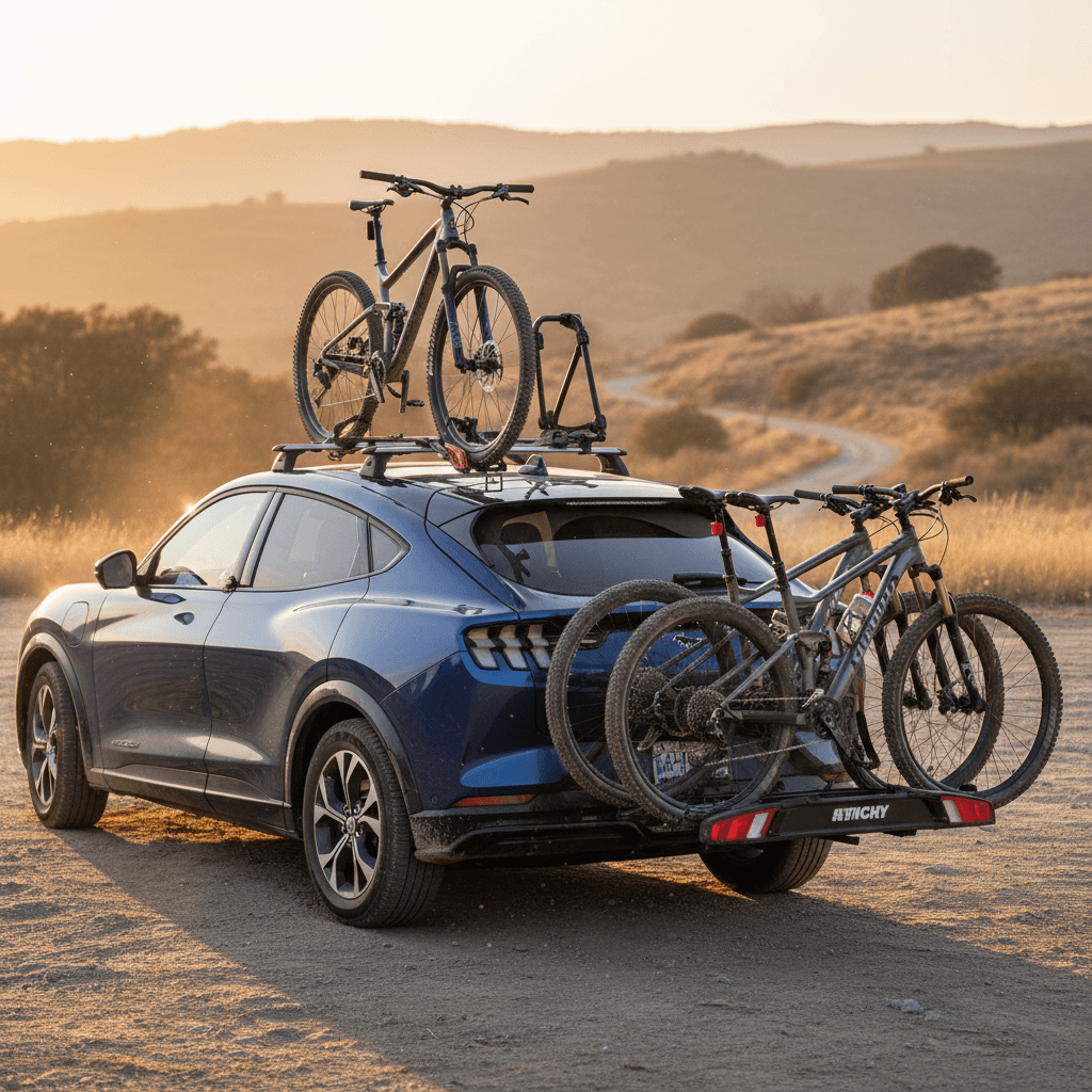 Ford Mustang Mach-E Bike Rack Options: Hitch, Roof, and Trunk Guide