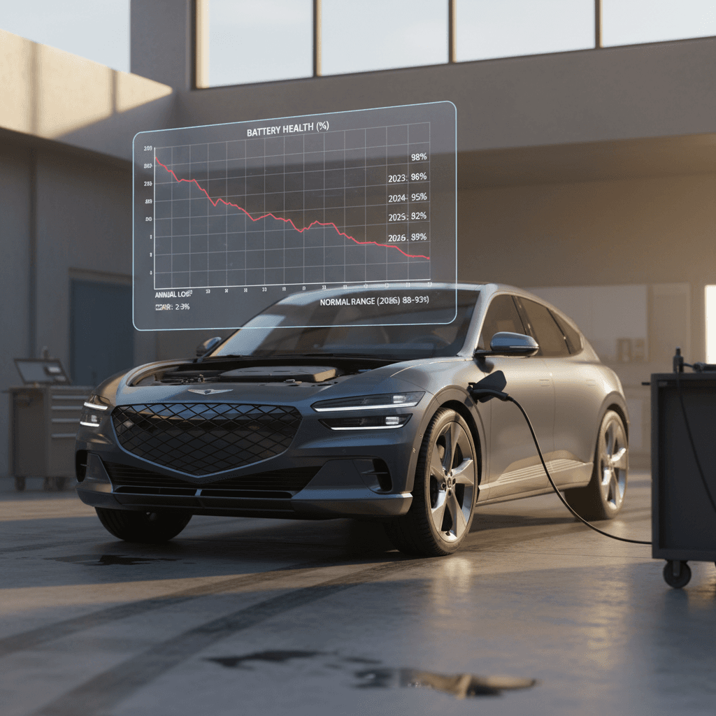 Genesis GV60 Battery Degradation Per Year: What’s Normal in 2026?