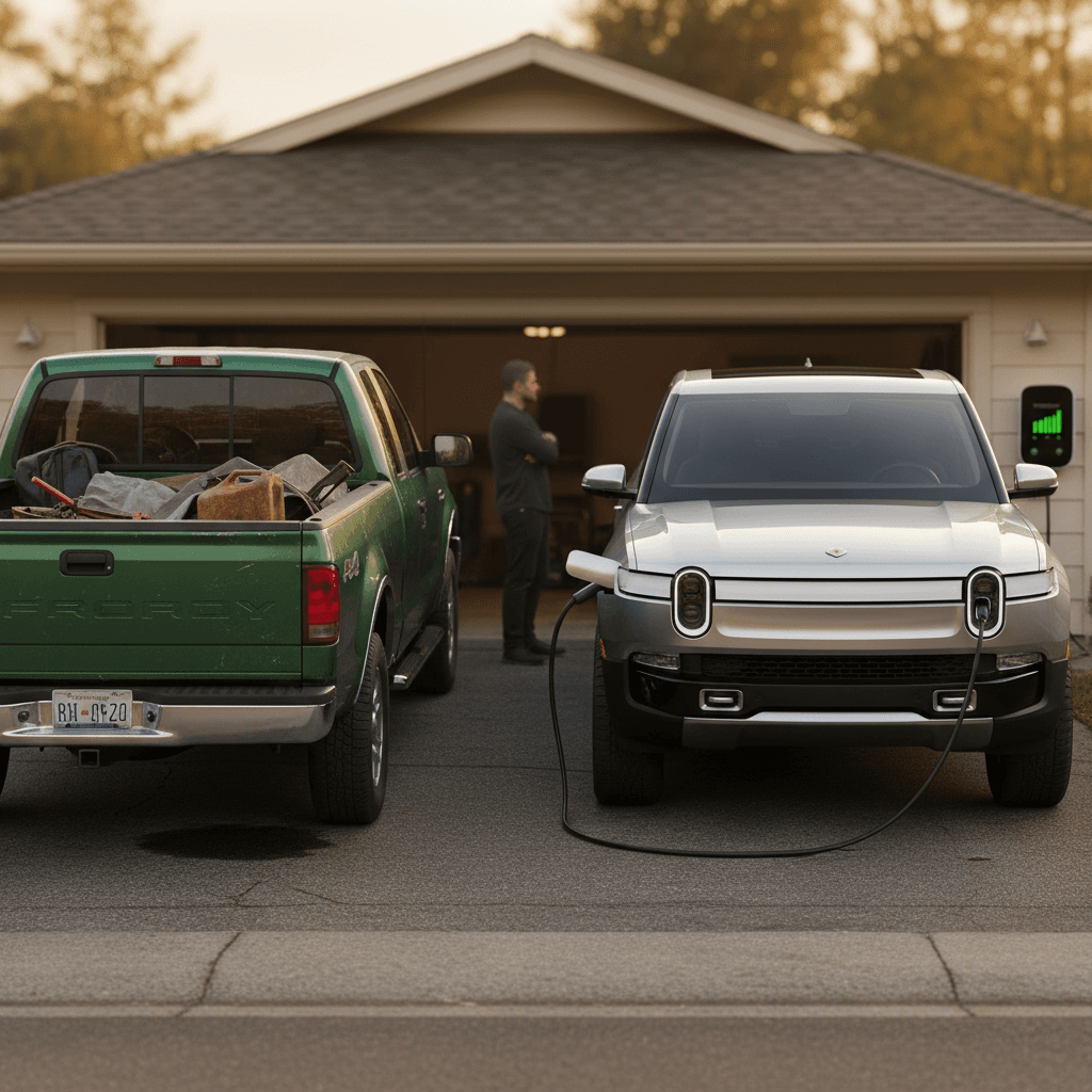 Switching From a 15 MPG Truck to an Electric Truck: Real-World Savings