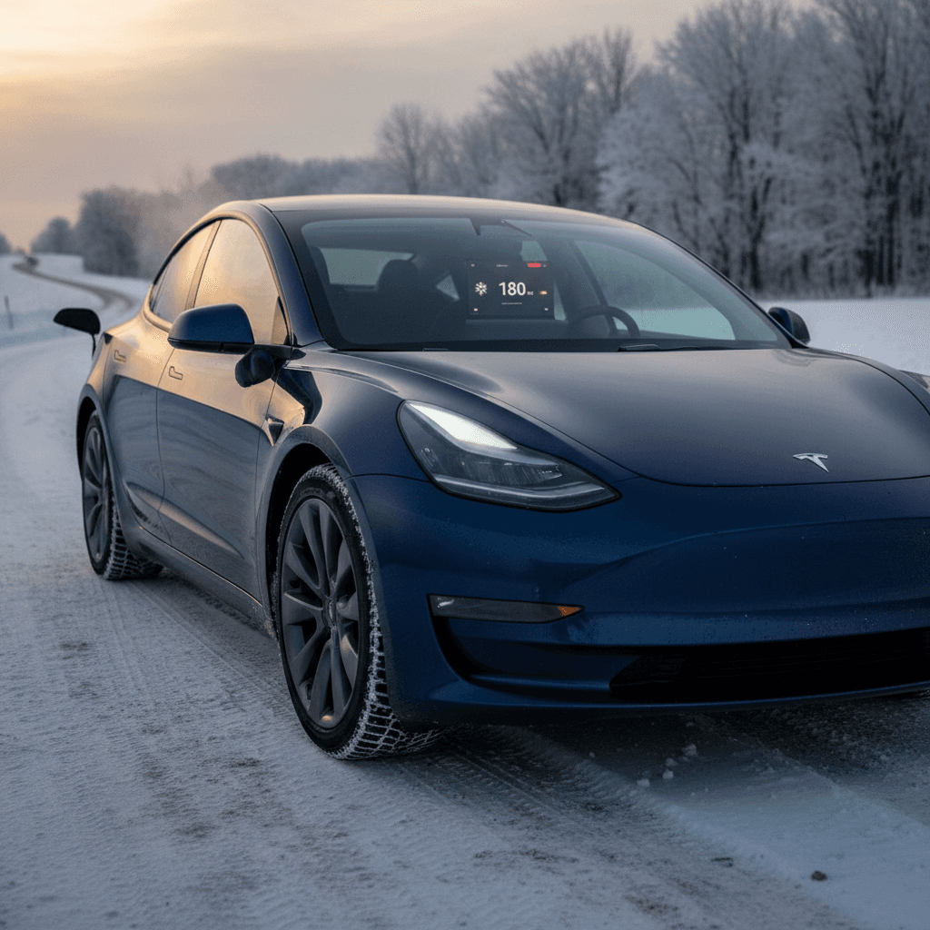 Tesla Model 3 Winter Driving Review: Cold-Weather Truth for 2025