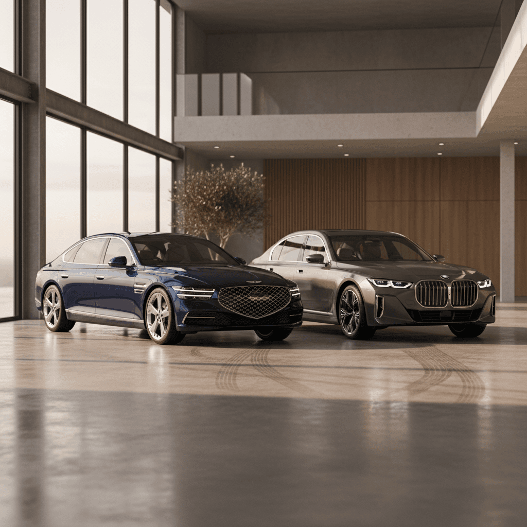 Genesis Electrified G80 vs BMW i7: Luxury EV Sedans Compared