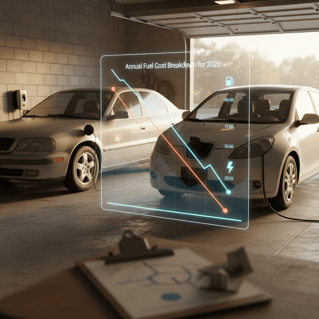 30 MPG Car vs Used EV: Annual Fuel Cost Breakdown for 2025