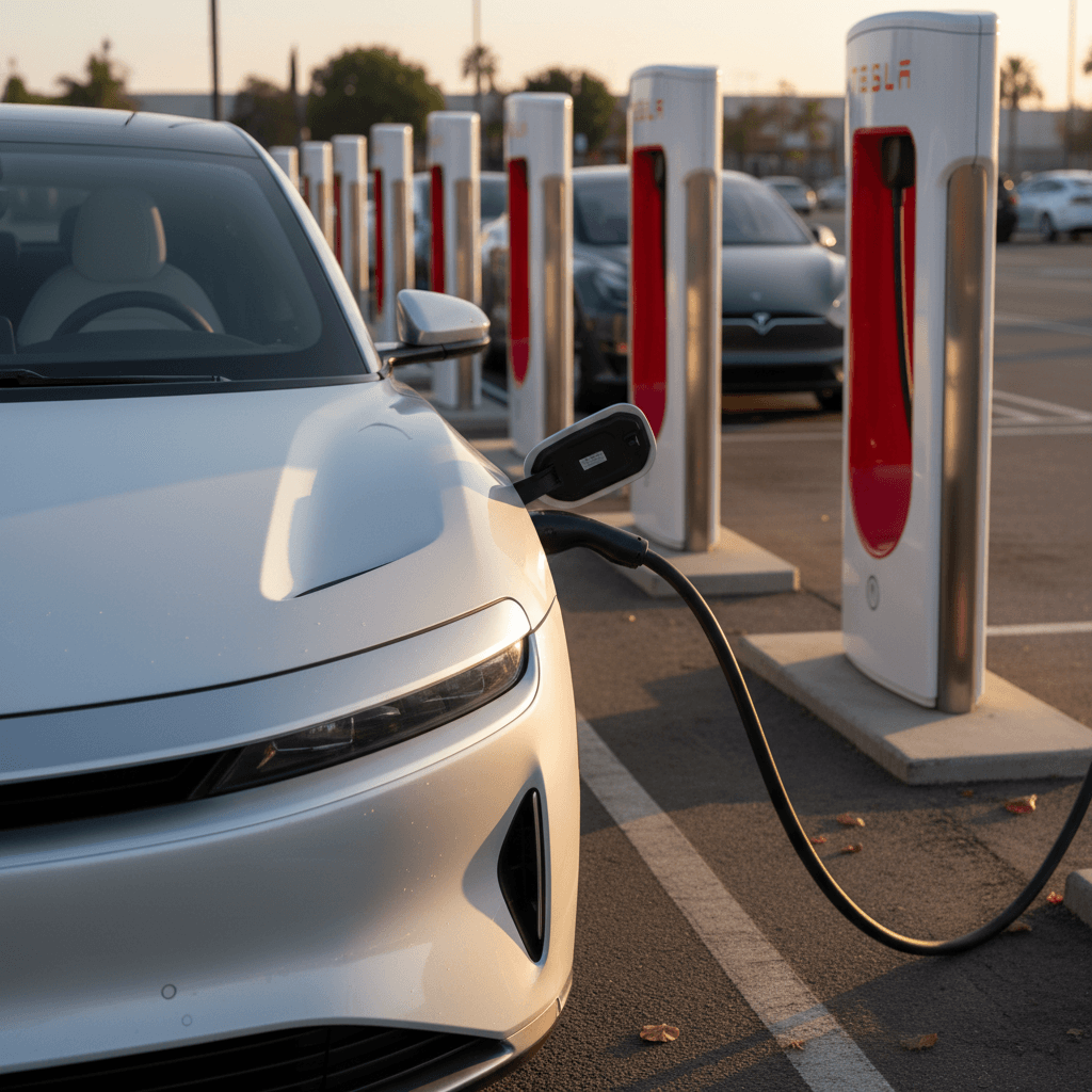 Lucid Air Charging Speed Guide: Home, DC Fast Charging, and Tesla Superchargers