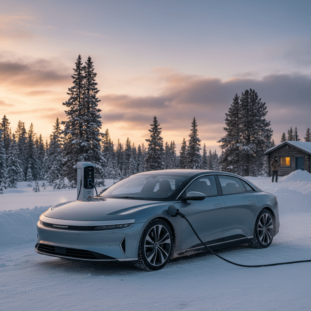 Lucid Air Range in Cold Weather: What to Expect & How to Plan
