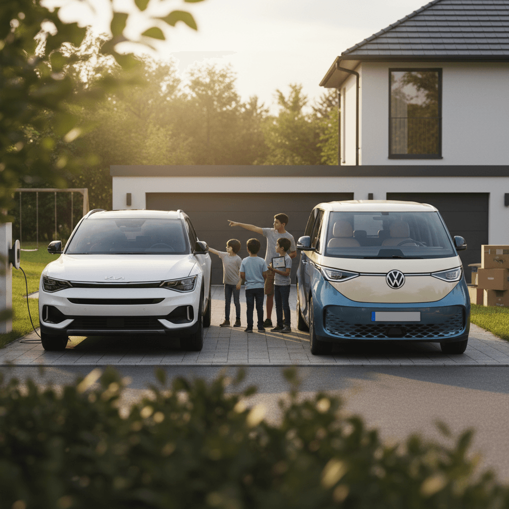 Used Kia EV9 vs Volkswagen ID. Buzz: 2026 Buyer’s Comparison Guide