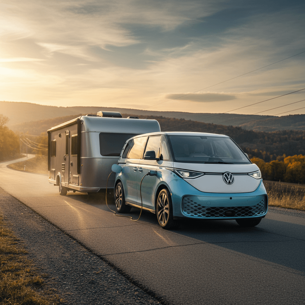 Volkswagen ID. Buzz Towing Capacity and Range Loss: What to Expect