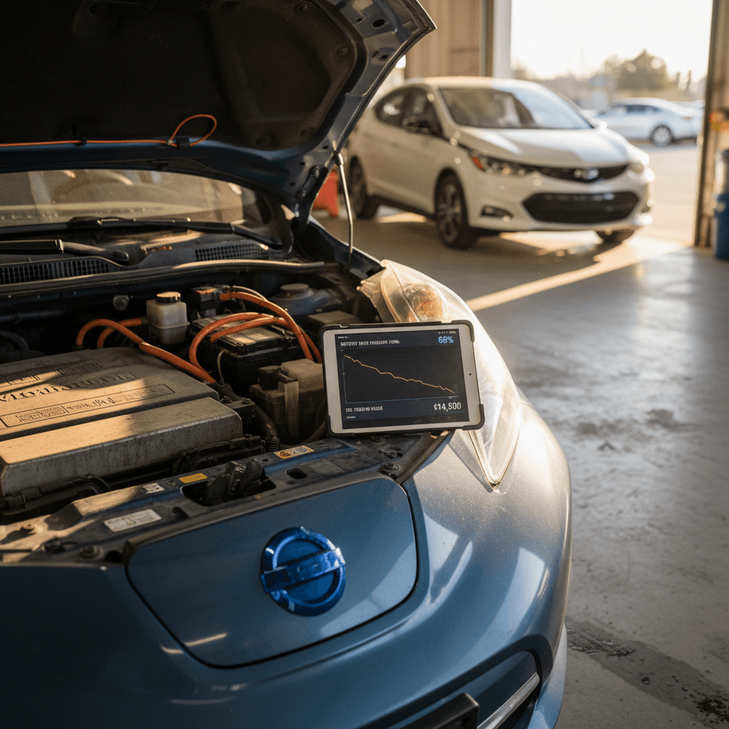How Battery Degradation Affects EV Trade‑In Value