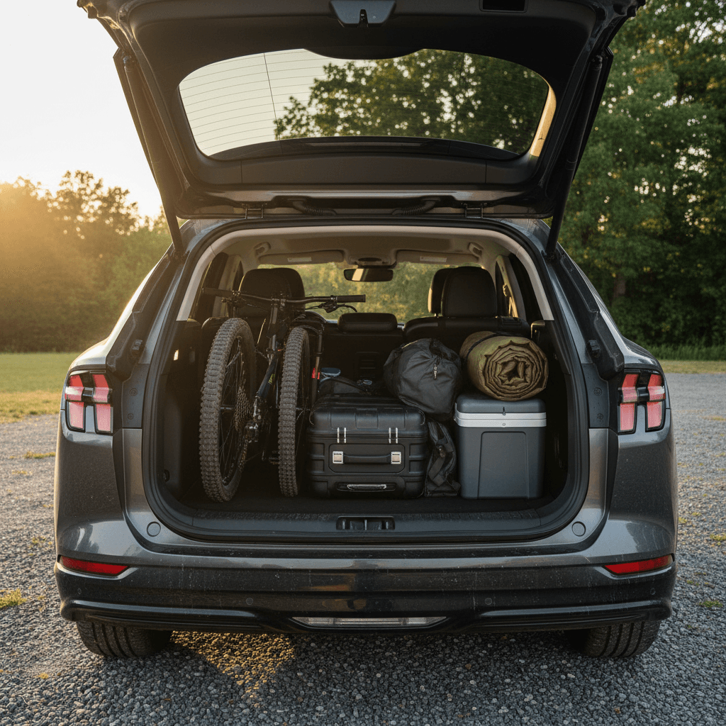 Ford Mustang Mach-E Cargo Space With Seats Down: Practical Guide for EV Shoppers