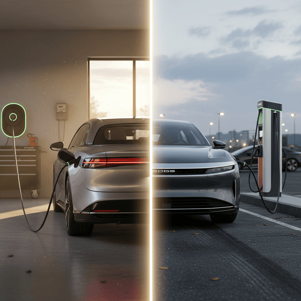 Lucid Air Charging Cost Per Mile: Home vs Public Charging Explained