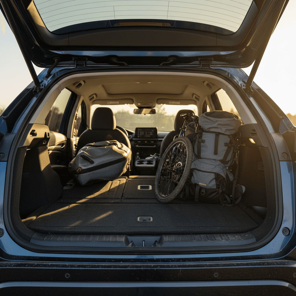 Nissan Ariya Cargo Space With Seats Down: What Really Fits?