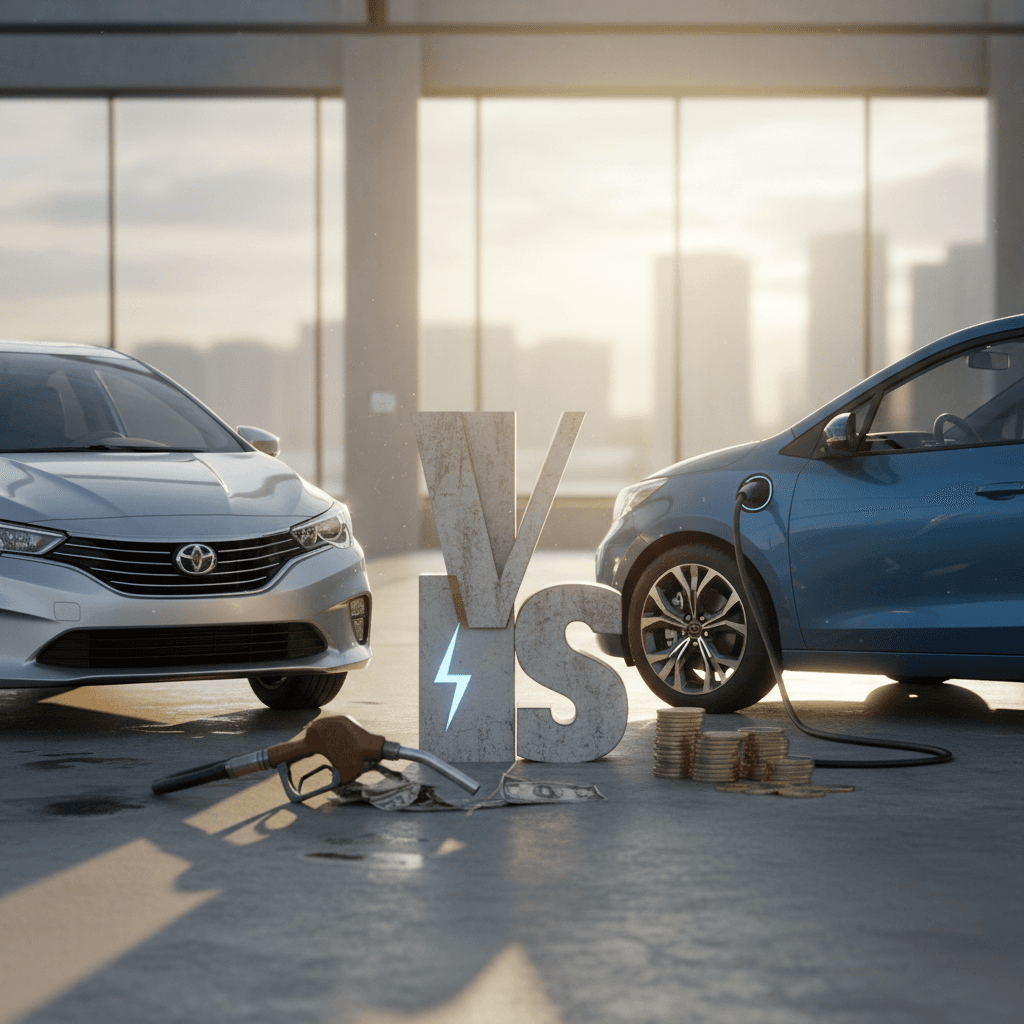 35 MPG Hybrid vs Electric Car: Annual Fuel Cost Showdown