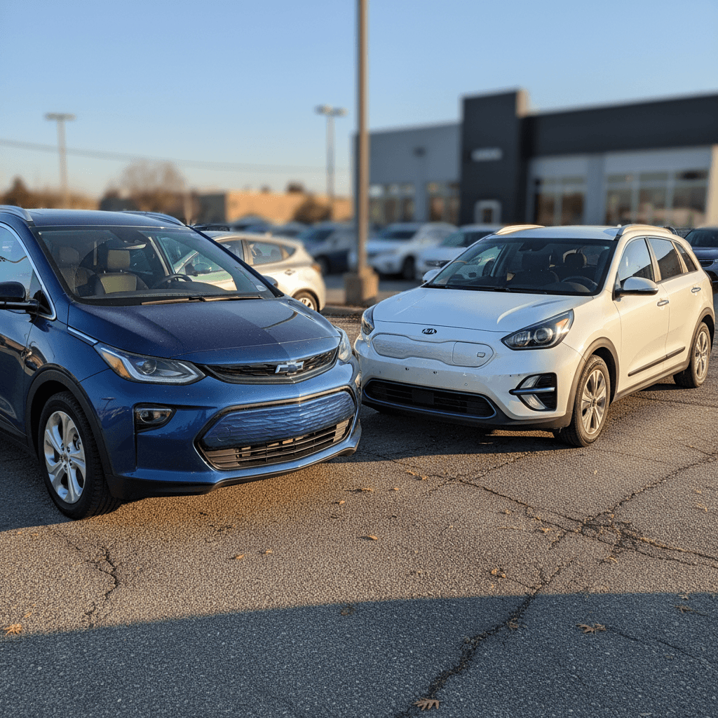 Used Chevrolet Bolt EUV vs Kia Niro EV: 2026 Comparison Guide