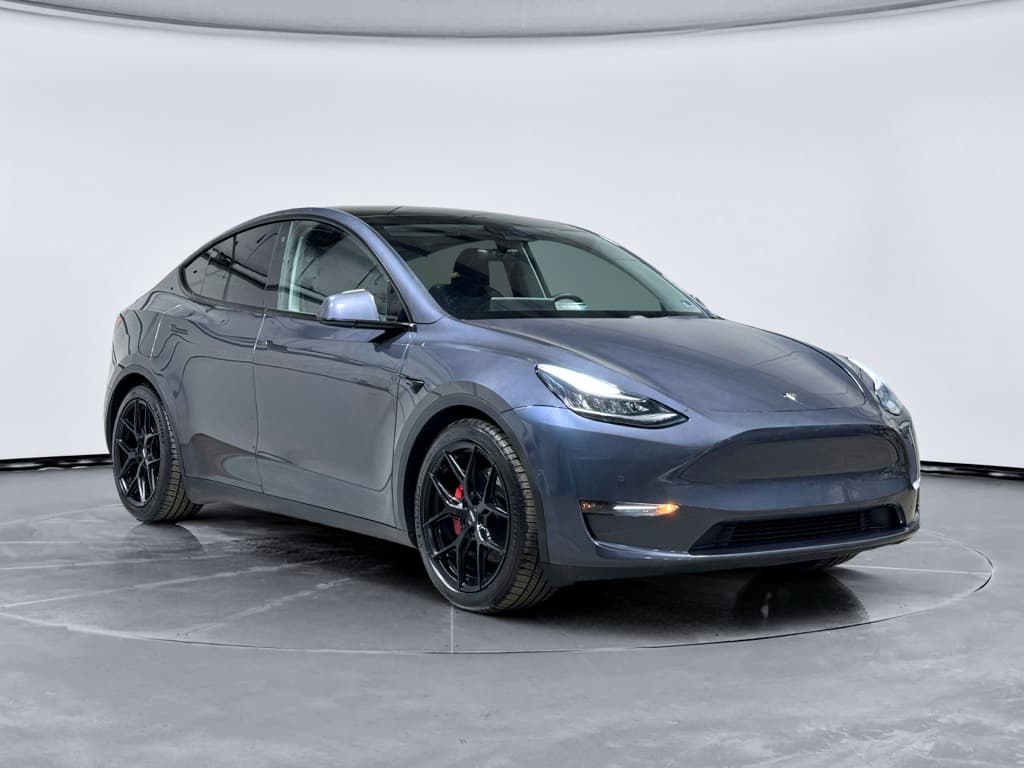 2020 Tesla Model Y view 4