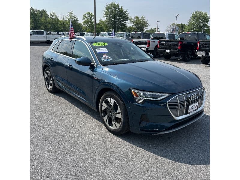 2022 Audi e-tron view 4