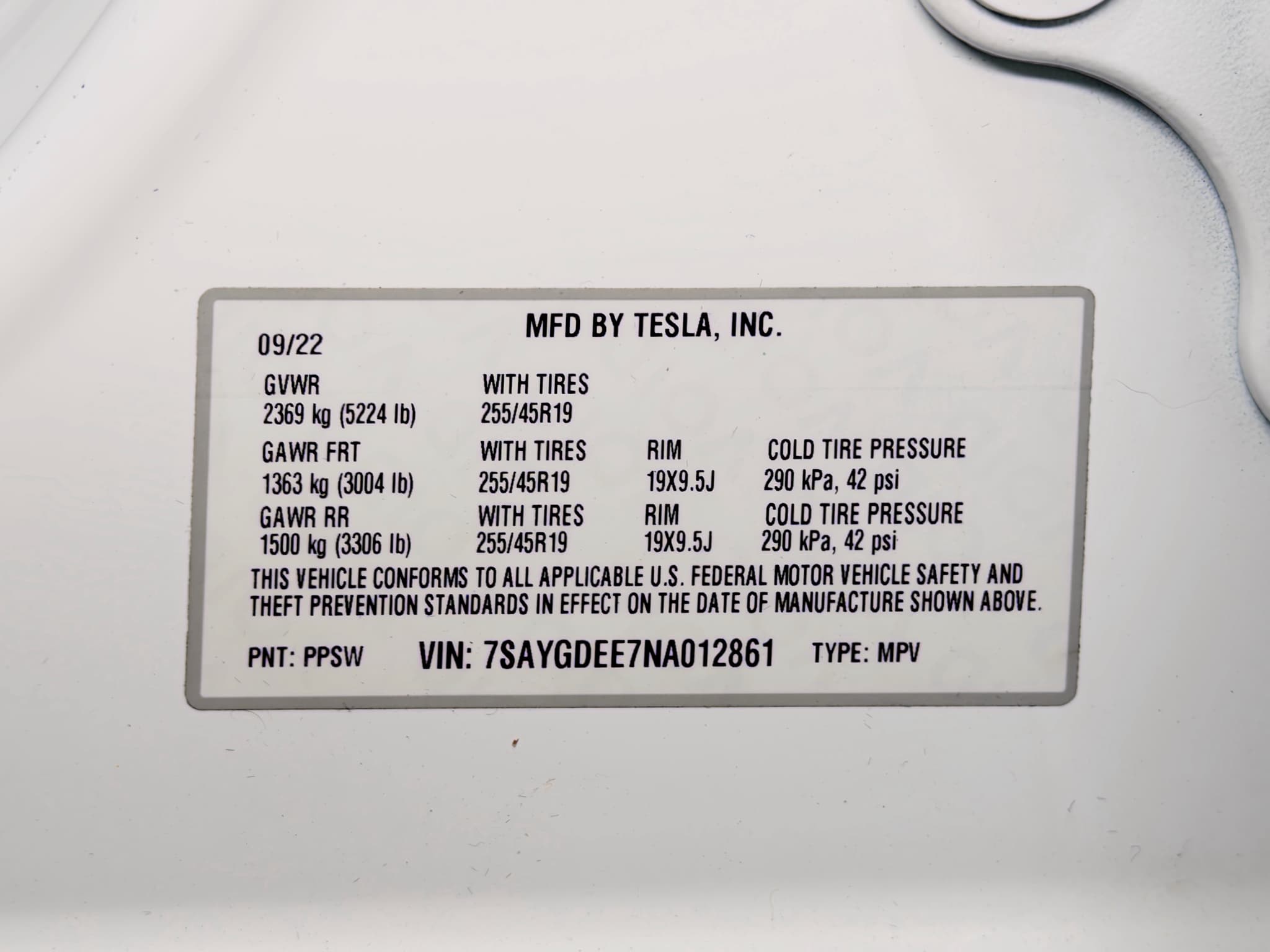 2022 Tesla Model Y view 27