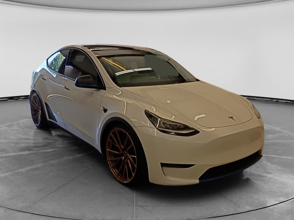 2020 Tesla Model Y view 2