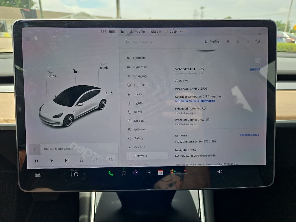 2018 Tesla Model 3 view 12