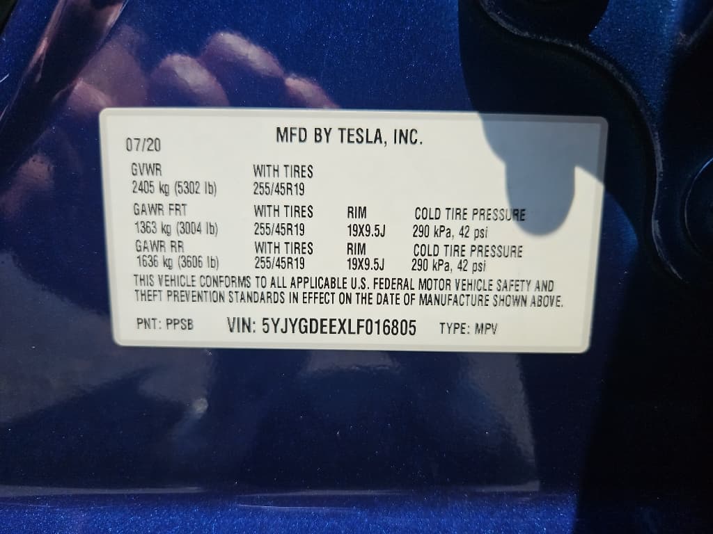 2020 Tesla Model Y view 22